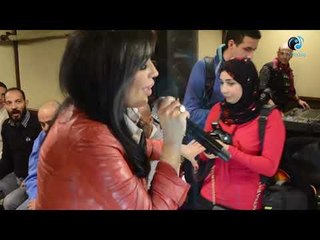 بروفات امينة للتحظير لحفلات راس السنة | اسمع احلى موال من امينة