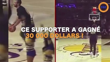 Ce supporter vient de gagner 30.000 dollars !