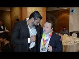 تكريمات منتدي السلام العربي | خفة دم ياسر جلال مع بطل من ذوى الاحتياجات الخاصة