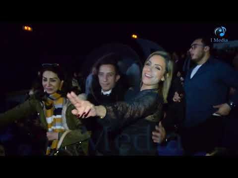 العرض الخاص لفيلم حليمو | رقص النجوم مع مخرج الفيلم اثناء العرض الخاص وزغاريط فى العرض