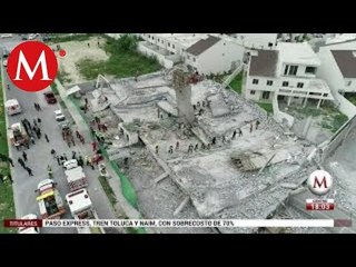 Identifican a dos víctimas de derrumbe en Monterrey