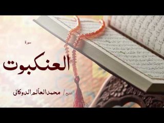 سورة العنكبوت | بصوت القارئ الشيخ محمد العالم الدوكالى