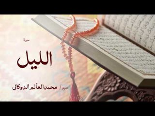سورة الليل | بصوت القارئ الشيخ محمد العالم الدوكالى