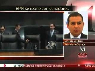 Entrevista a Ernesto Cordero sobre la visita de Peña al Senado