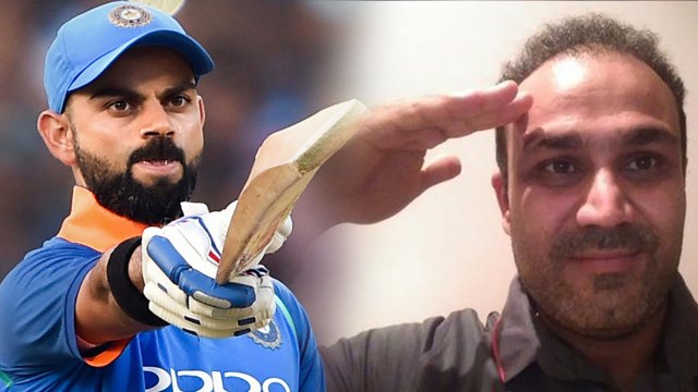 India VS West Indies 2nd ODI: Virendra Sehwag Salutes Virat Kohli on 10000 ODI Runs | वनइंडिया हिंदी