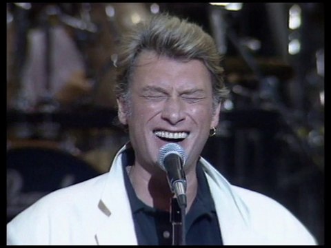 Johnny Hallyday - répétitions - Bercy 1990