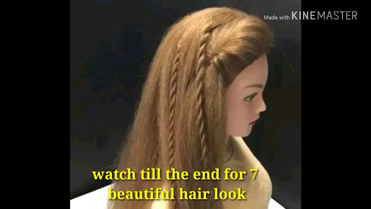 7  easy hair styles making in minutes / easy hair styles