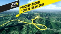 Parcours / Route 3D - Tour de France 2019