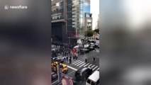 NYPD finds live explosive device, envelope with white powder at Time Warner