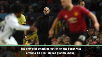 下载视频: Mourinho explains why he didn't use any subs in Juve defeat