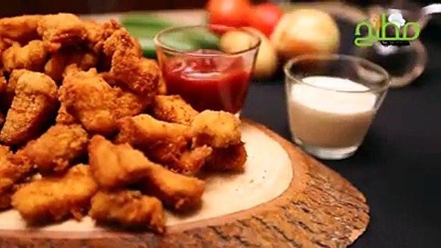 ساعدي أطفالك على تناول الدجاج وحضري لهم بوب كورن الدجاج الطيب الشهي!Lama kitchen