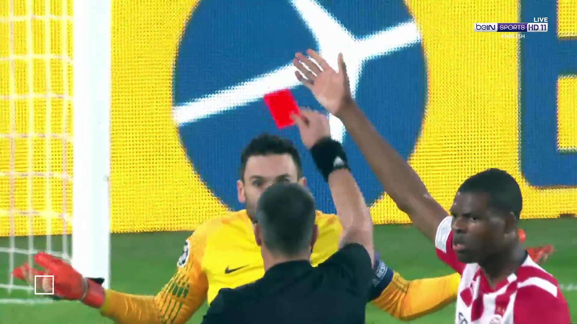 Lloris Red Card