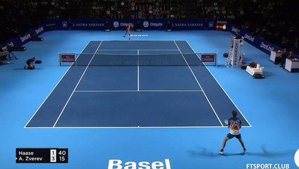 Alexander Zverev vs Robin Haase Basel 2018 Highlights HD