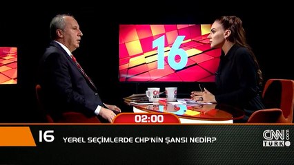 İnce'ye göre yerel seçimde CHP'nin şansı nedir?