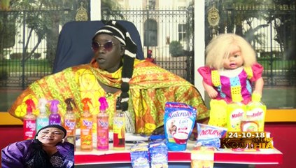 RUBRIQUE SOKHNA ASTOU BOURRY dans KOUTHIA SHOW du 24 Octobre 2018