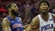 Joel Embiid Goes In on Drummond After LOL’ing At Ejection. “I Own A Lot of Real Estate In His Head
