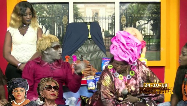 RUBRIQUE MARIEME FAYE SALL & VIVIANE WADE dans KOUTHIA SHOW du 24 Octobre 2018