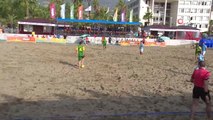Alanya'da Tff Plaj Futbolu Ligi Finalleri Başladı