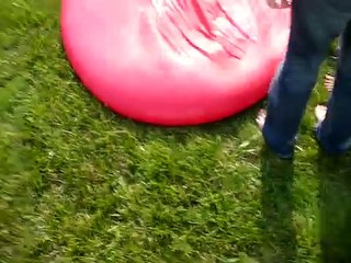 Hilarious Giant Water Balloon Fail