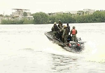 Fuerzas Armadas despliegue militar en el golfo de Guayaquil
