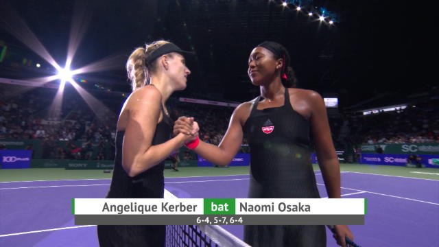 Masters - Kerber bat difficilement Osaka à Singapour