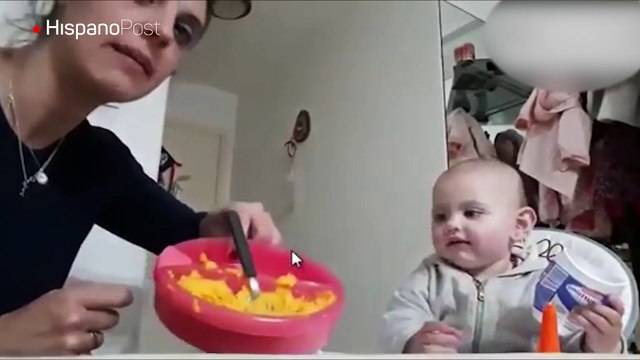 Vea la hilarante discusión entre una madre y su bebé que se ha vuelto viral