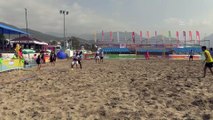 TFF Plaj Futbolu Ligi finalleri Alanya'da başladı - ANTALYA