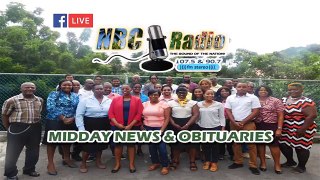 Midday News & Obituaries for Tuesday October 23rd, 2018, with Lesley DeBique.