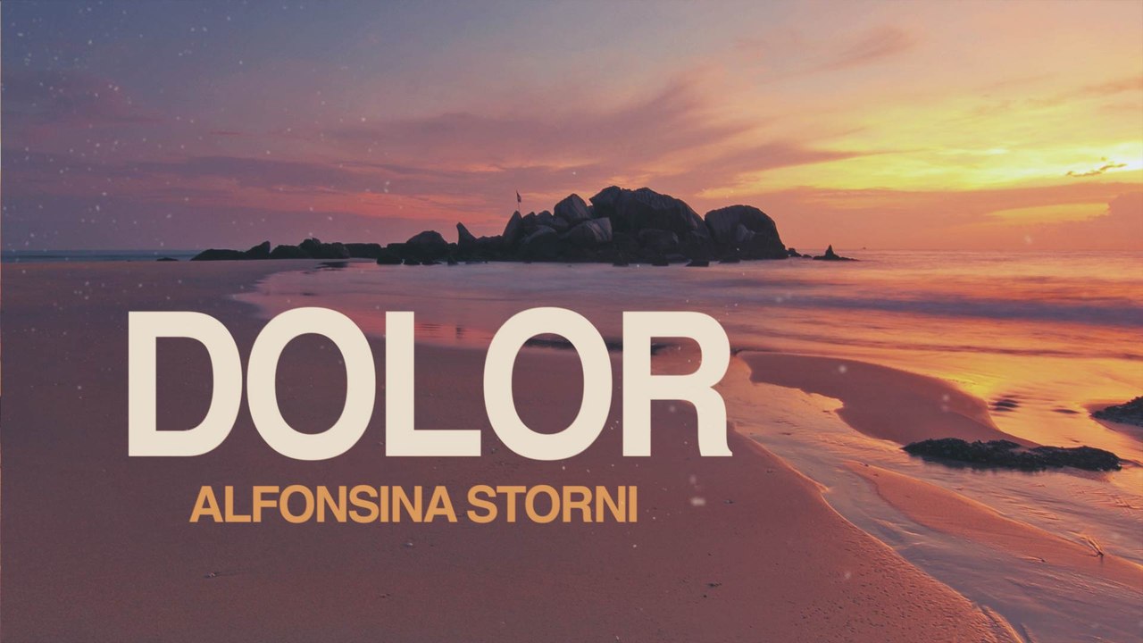 Dolor - Alfonsina Storni 