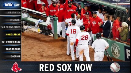 Red Sox Now: Red Sox off to strong start in World Series