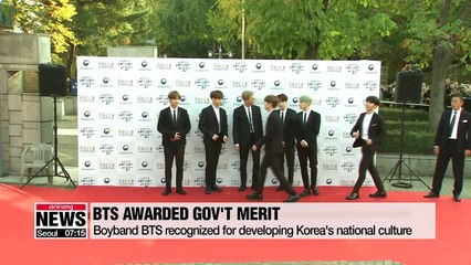 Tải video: Boyband BTS recognized for developing Korea's national culture