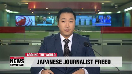 Japanese journalist Jumpei Yasuda freed from Syrian captivity