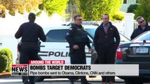 Pipe bombs sent to Obama, Clintons, CNN and others