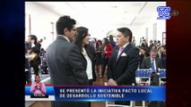 Se presentó la iniciativa Pacto Local de Desarrollo Sostenible