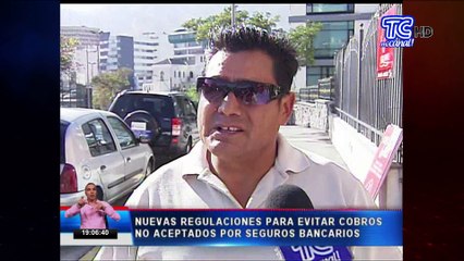 Resolución para regular cobros bancarios