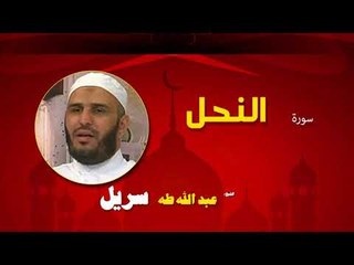 القران الكريم كاملا بصوت الشيخ عبد الله طه سريل | سورة النحل