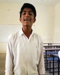 Street singer - very talented