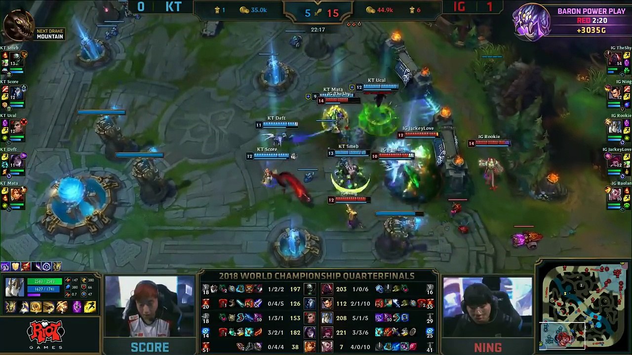 KT vs IG Highlights ALL GAMES - Worlds 2018 Quarter-Final - KT Rolster vs Invictus Gaming