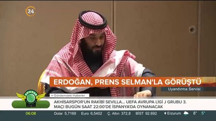 Cumhurbaşkanı Erdoğan ile telefonda görüştü