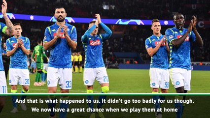 Napoli deserved to win match against PSG - Ancelotti