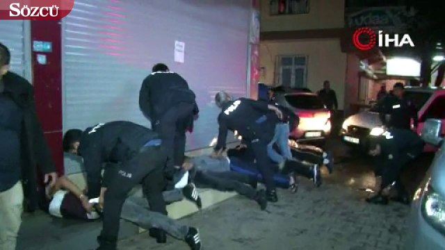 Silahlı yaralama ve gasp olayına karışan otomobil kovalamaca sonucu yakalandı