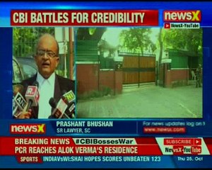 #CBIBossesWar Ruckus outside Alok Verma's residence, 4 caught