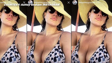 2Ashley Graham Flaunts Huge CLEAVAGE & New Boyfriend In Latest Video