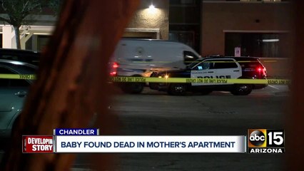 Baby found dead in mother's apartment in Chandler