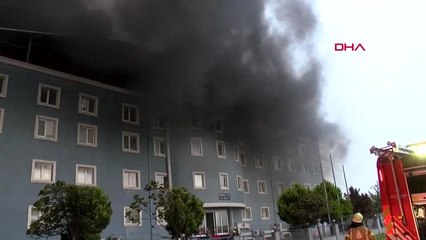 İstanbul Esenyurt'ta Fabrika Yangını-2