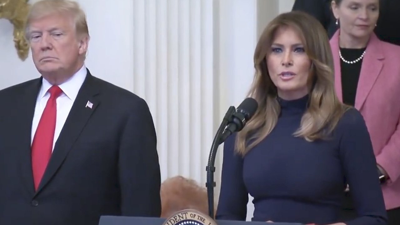 Melania Trump Speaks Out Against Bomb Threats