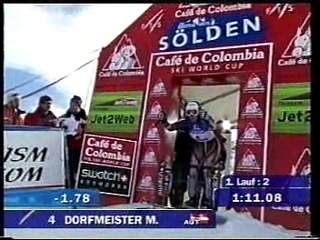 COPPA MONDO 2001 02 SOLDEN GIGANTE ULTIMA GARA DI REGINE CAVAGNOUD