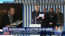 Que dit la mère d'Alexia Daval dans une lettre ouverte dans la presse?