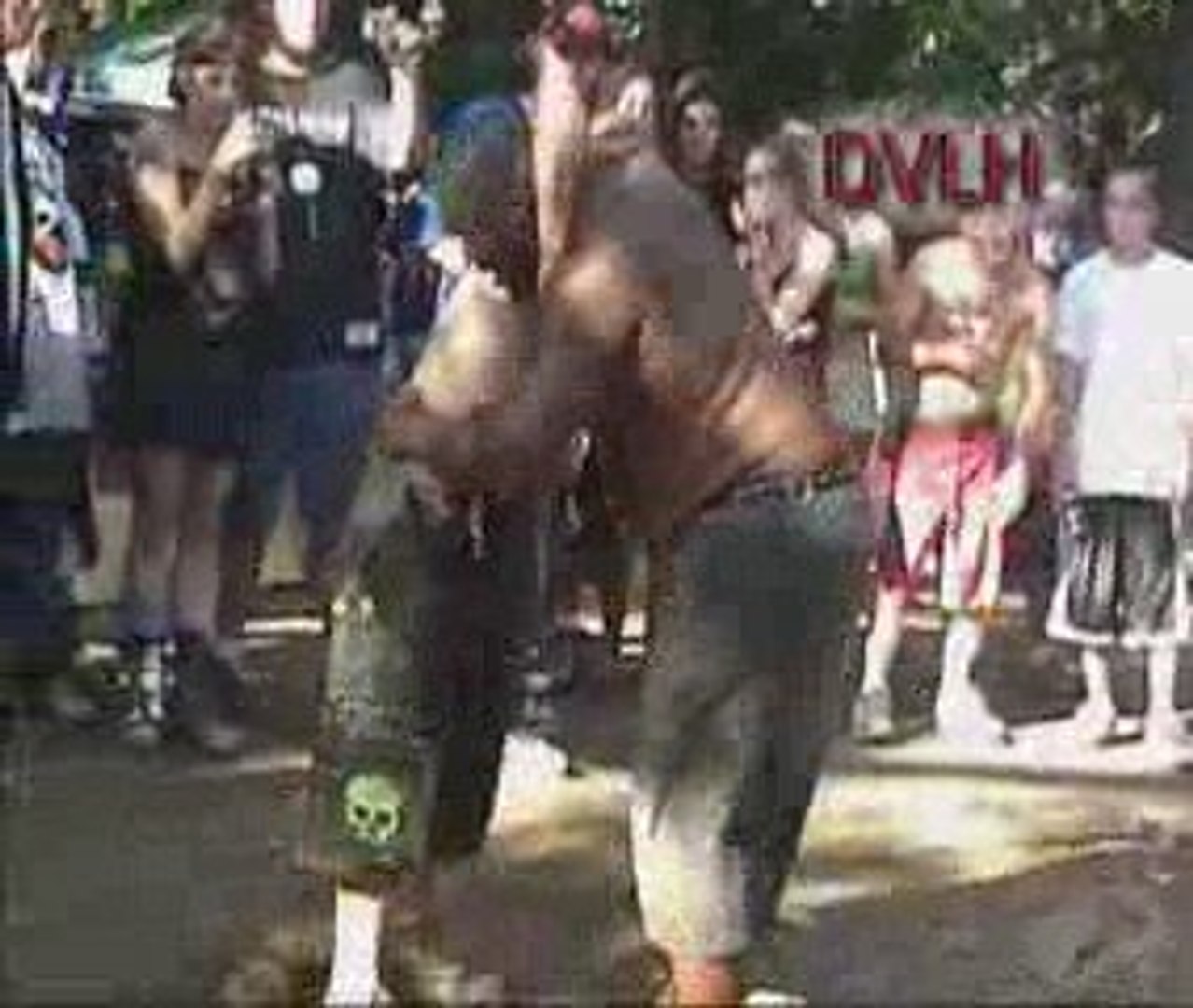 Juggalo Wrestling at the 2006 Gathering at a campsite part 2