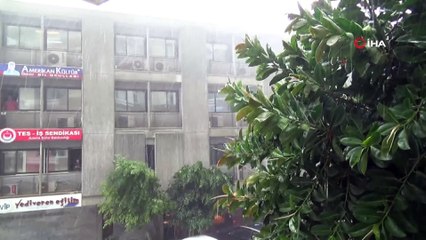 Adana’yı dolu vurdu